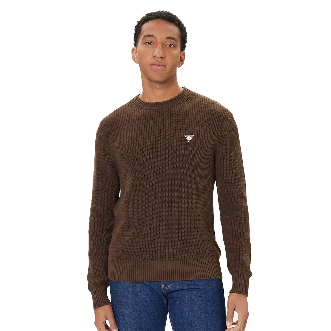 Maglione girocollo - Marrone - M