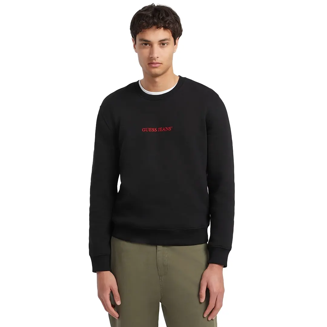 Felpa Girocollo - Nero - S