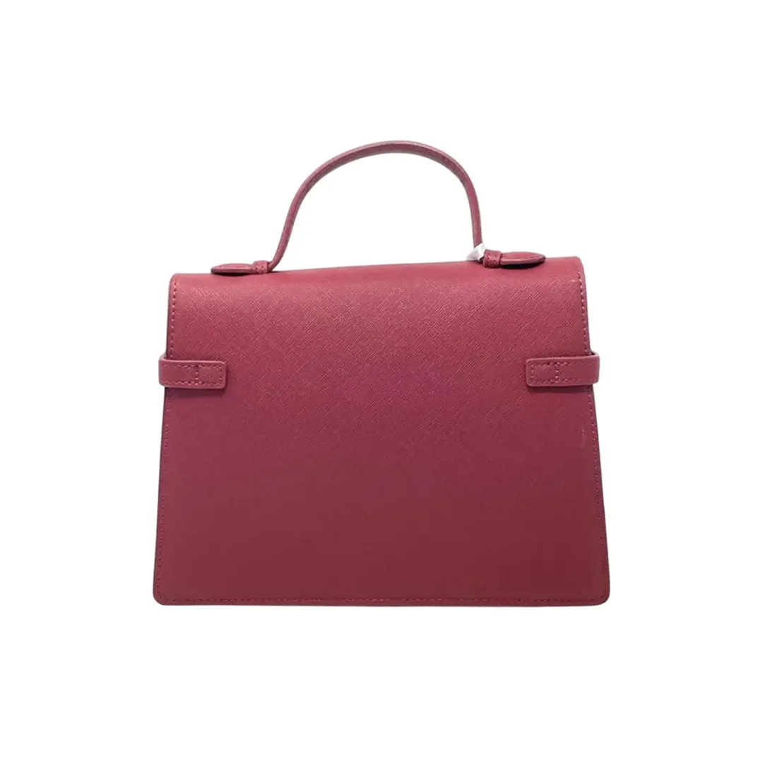 Borsa A Mano - Rosso Dalia Oro