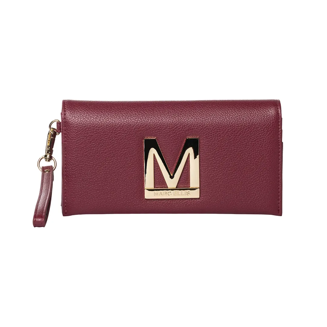 Portafoglio Maxi Donna - Rubino