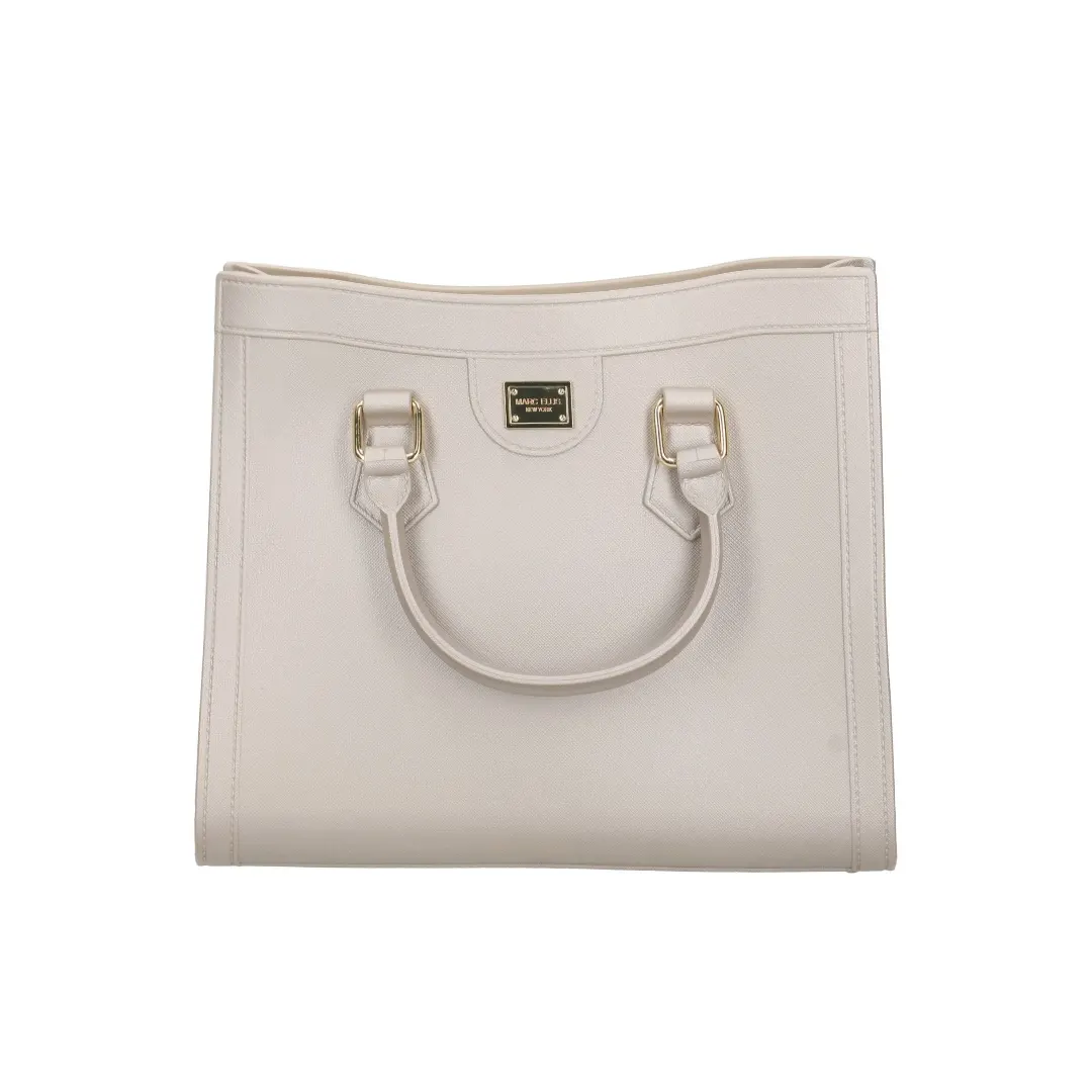 Borsa A Mano - Tortora Taupe Oro