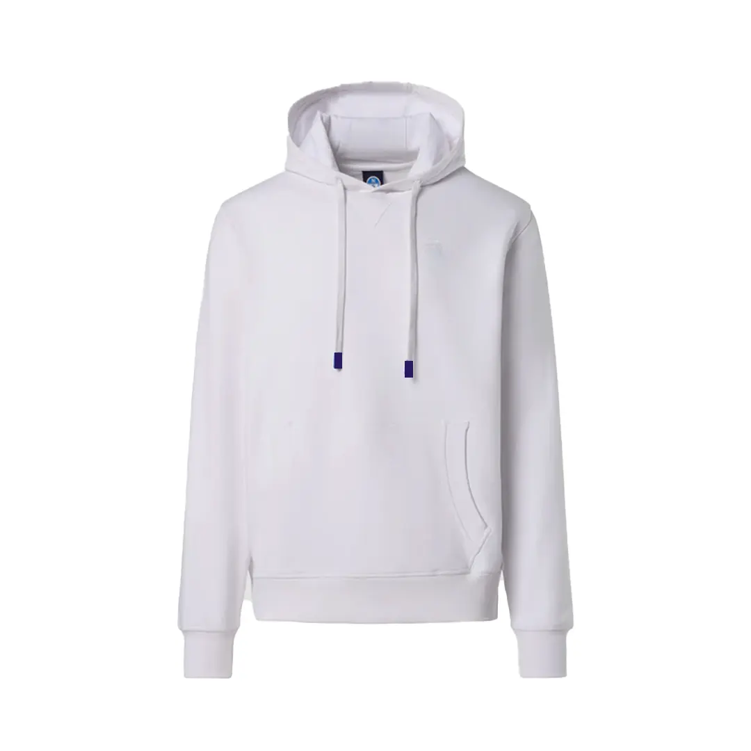 Felpa Cappuccio Scuba - Bianco - S