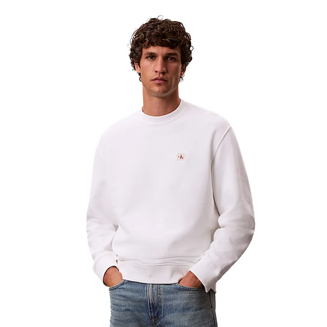 Felpa Girocollo - Bianco - M