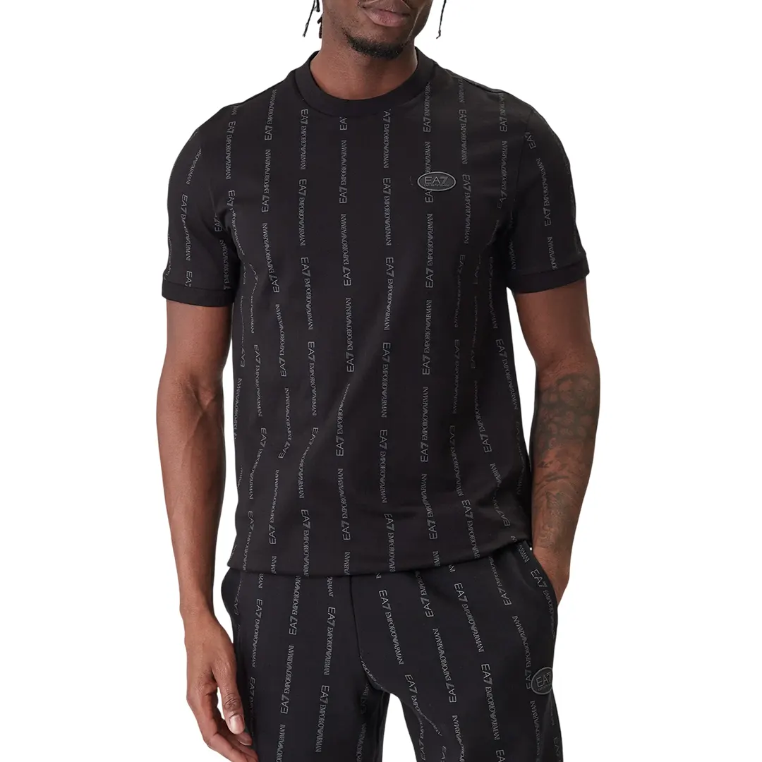 T-Shirt - Nero Grigio - M