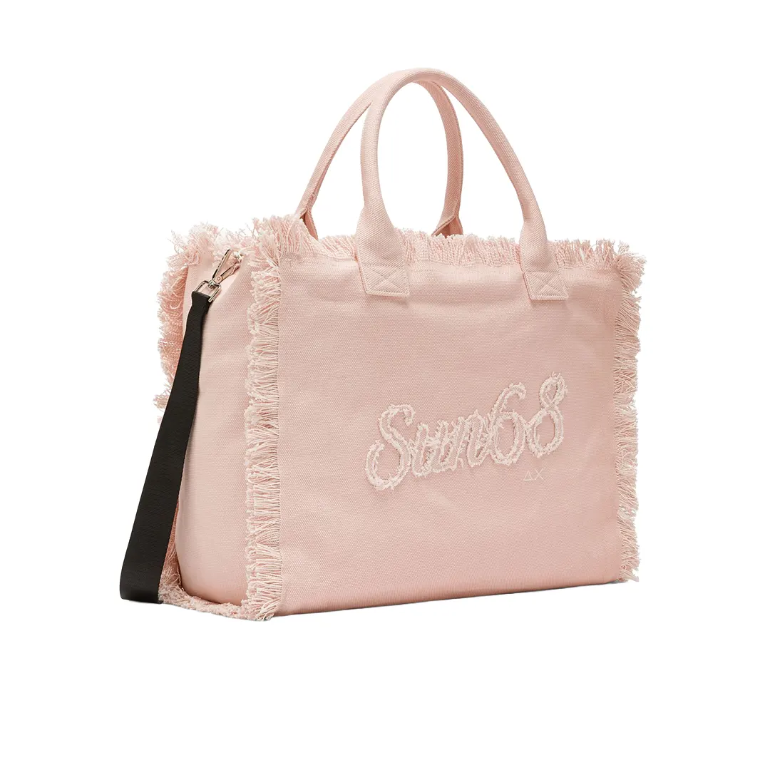 Borsa Shopper Tela - Porcellana
