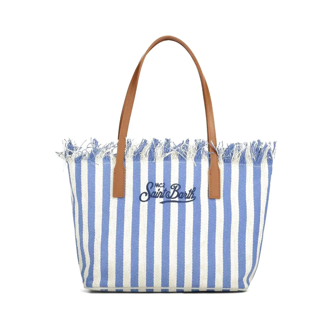 Borsa Spalla - Righe Blu