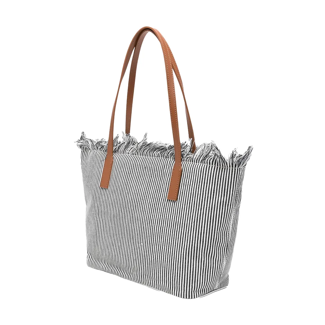 Borsa Spalla - Nero Bianco