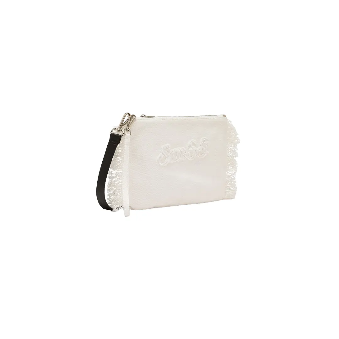Pochette Tela - Bianco