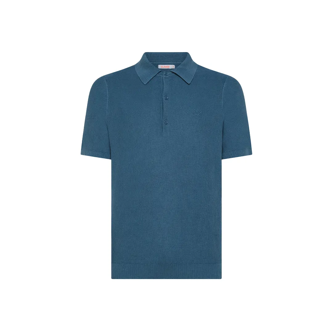 Polo Maniche Corte - Avion Scuro - S