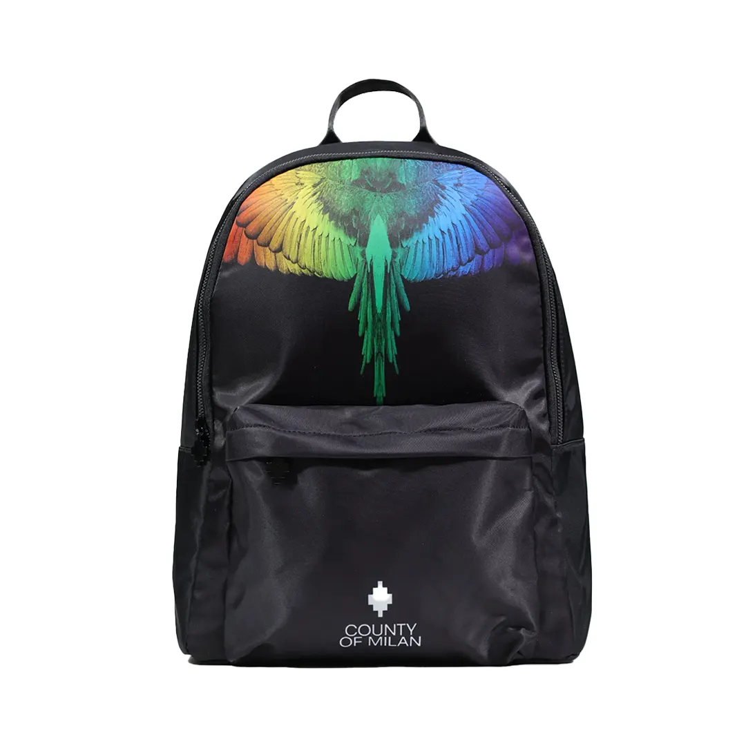 Zaino - Nero Arcobaleno