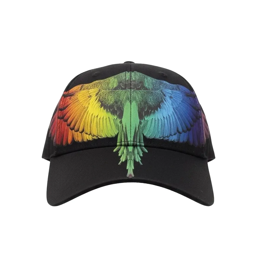 Cappello - Nero Arcobaleno