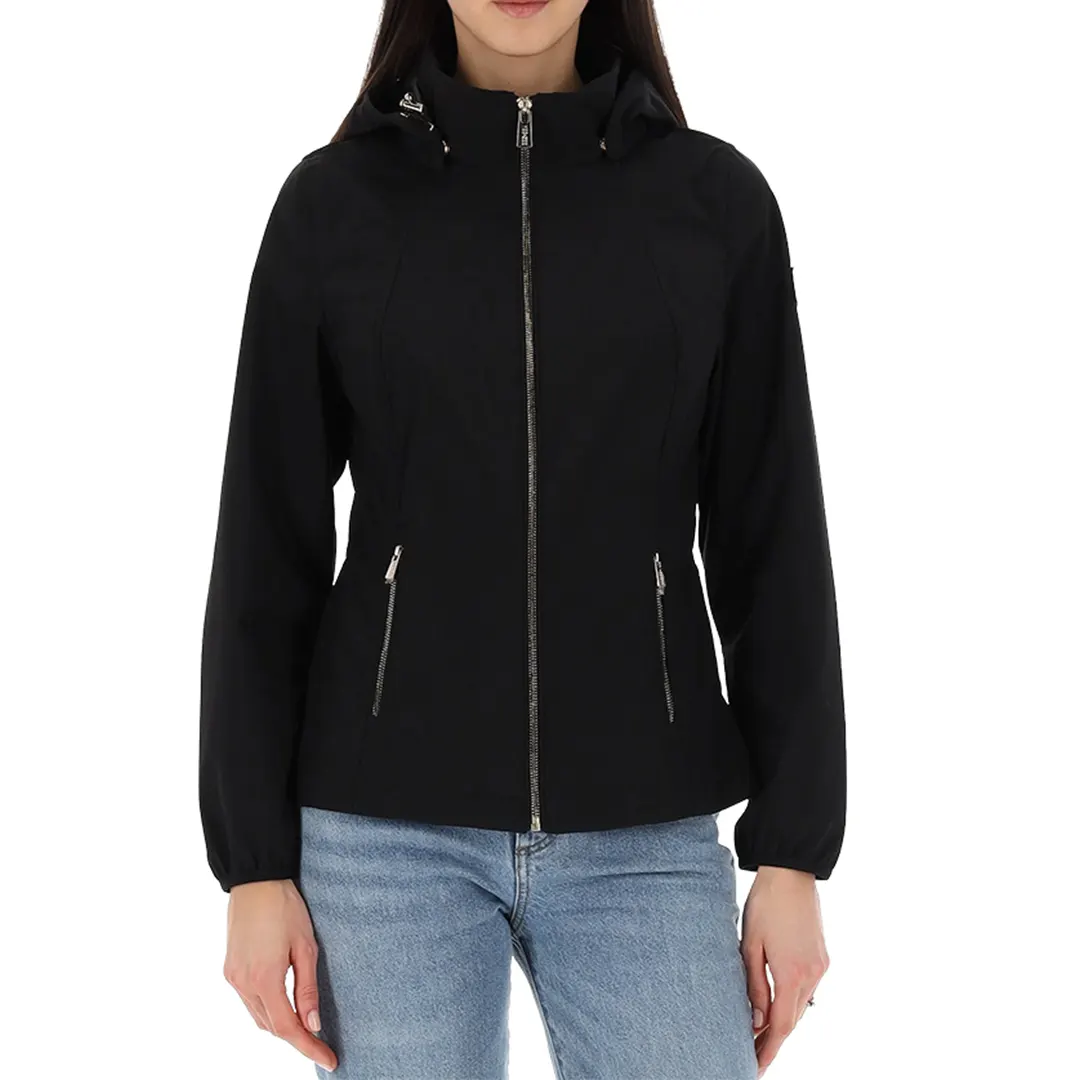 Giacca Cappuccio Donna - Nero - XS