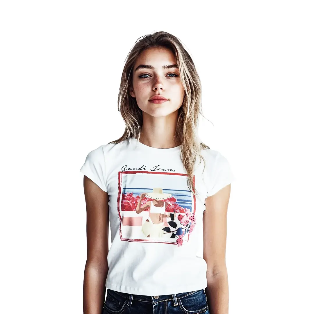 T-Shirt Donna - Bianco - S