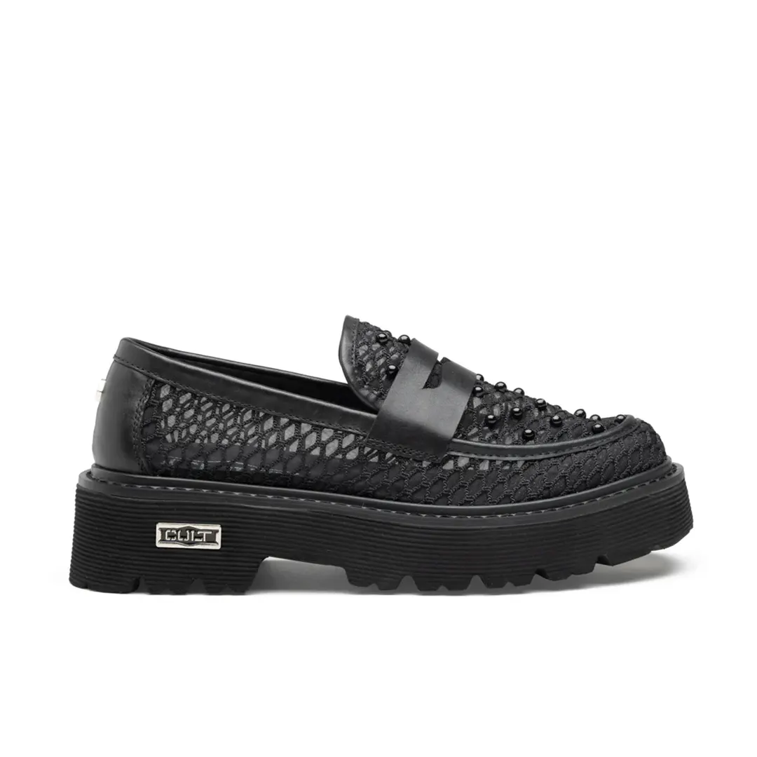 Scarpe Mocassini Donna - Nero - 37