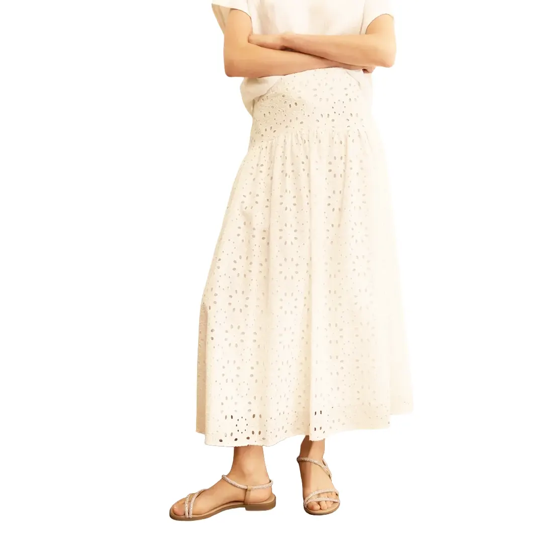 Gonna Midi Donna - Bianco - 26/40