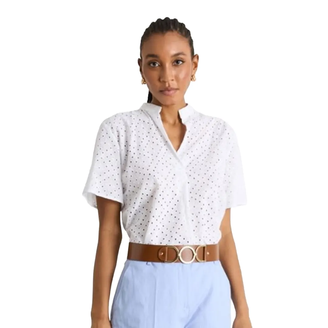 Camicia Pizzo Sangallo Donna