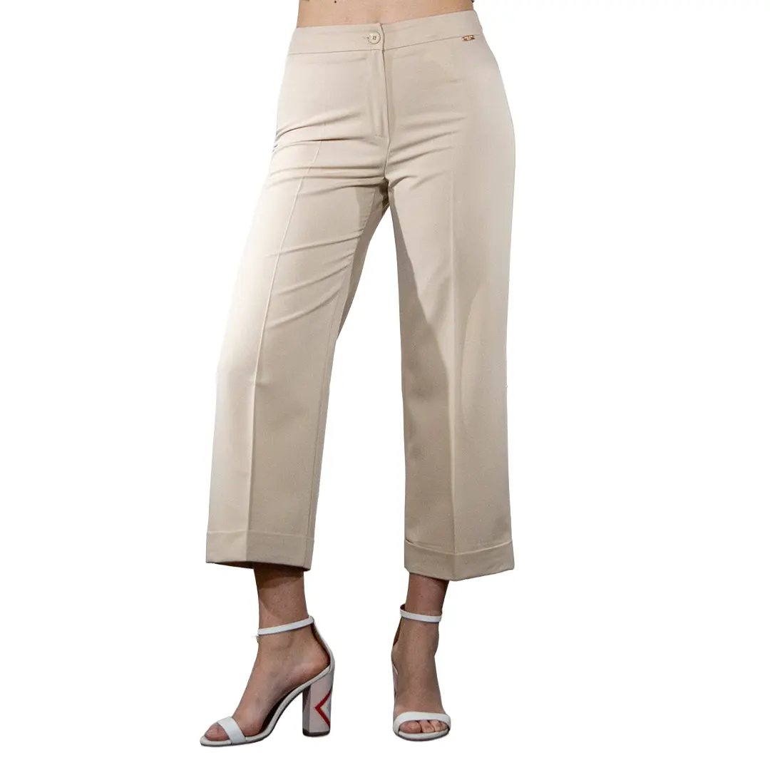 Pantalone Donna - Beige - 40