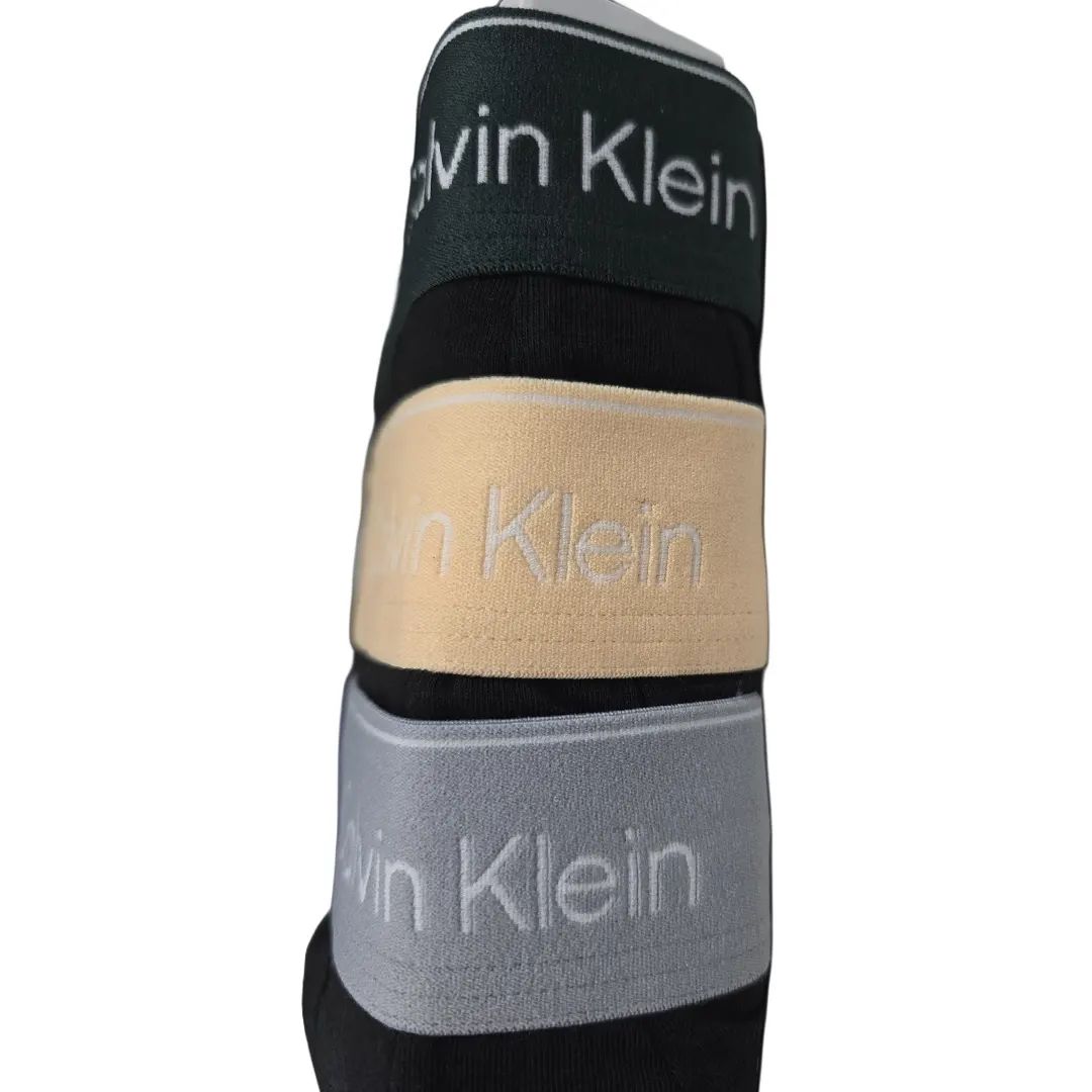 3 Slip - Nero Verde Pesca Grigio - S