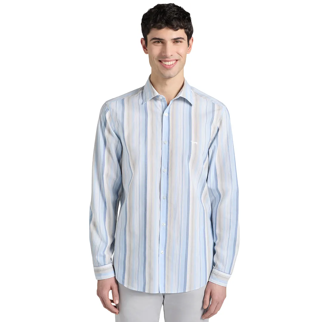 Camicia - Bianco Blu Celeste - S