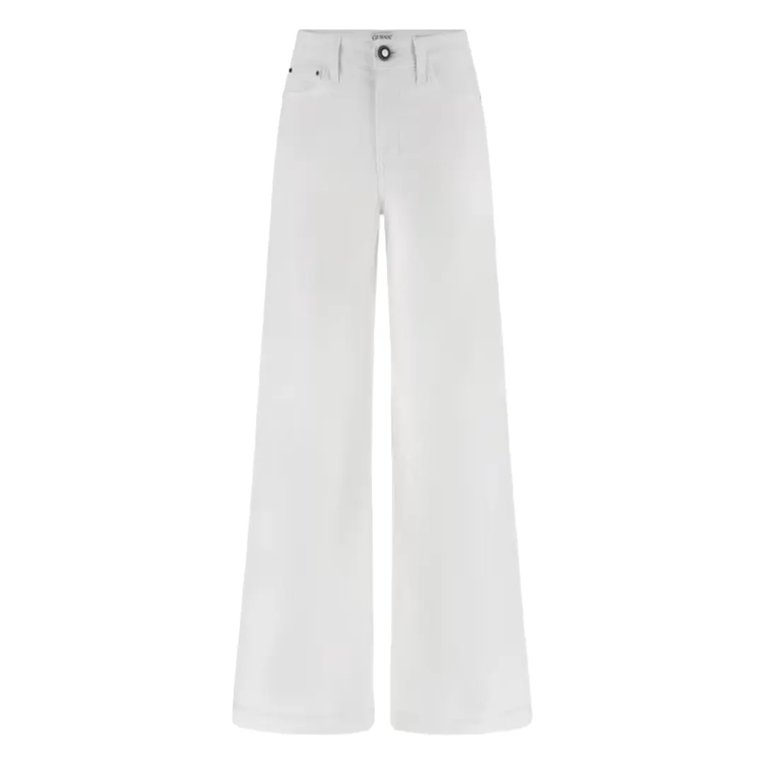 Jeans Donna Bellagio wide leg - Bianco - 24/38