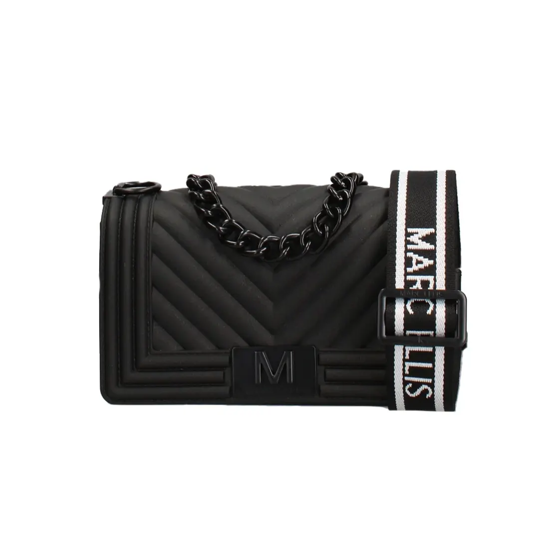 Borsa Piccola - Nero Lamina Nero