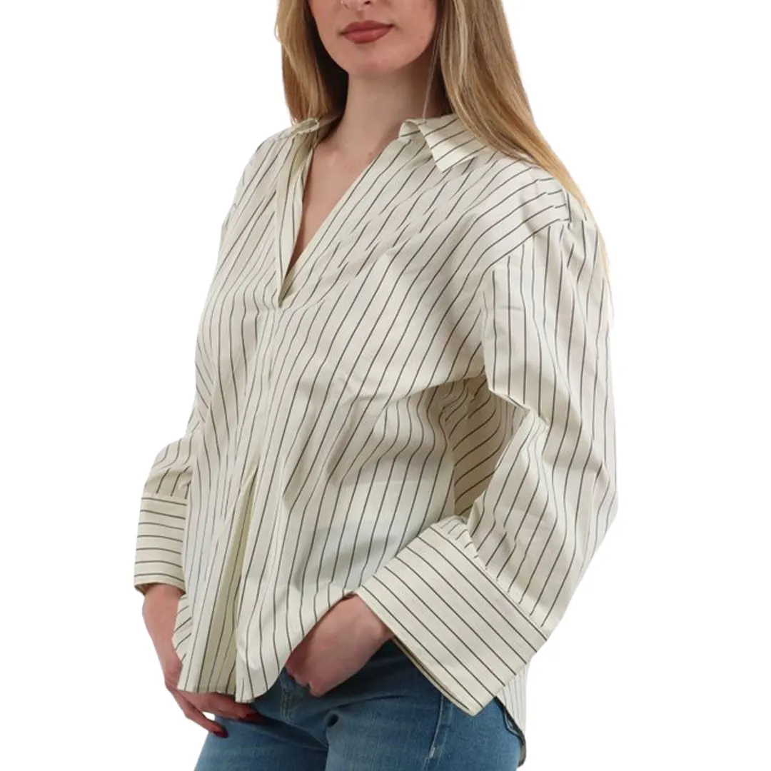 Camicia Donna - Beige Nero - 42