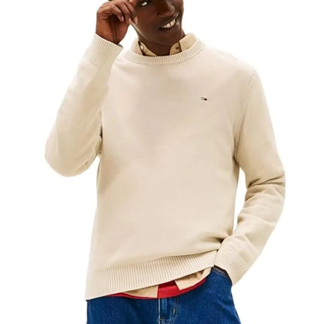 Maglione In Cotone - Sabbia - S