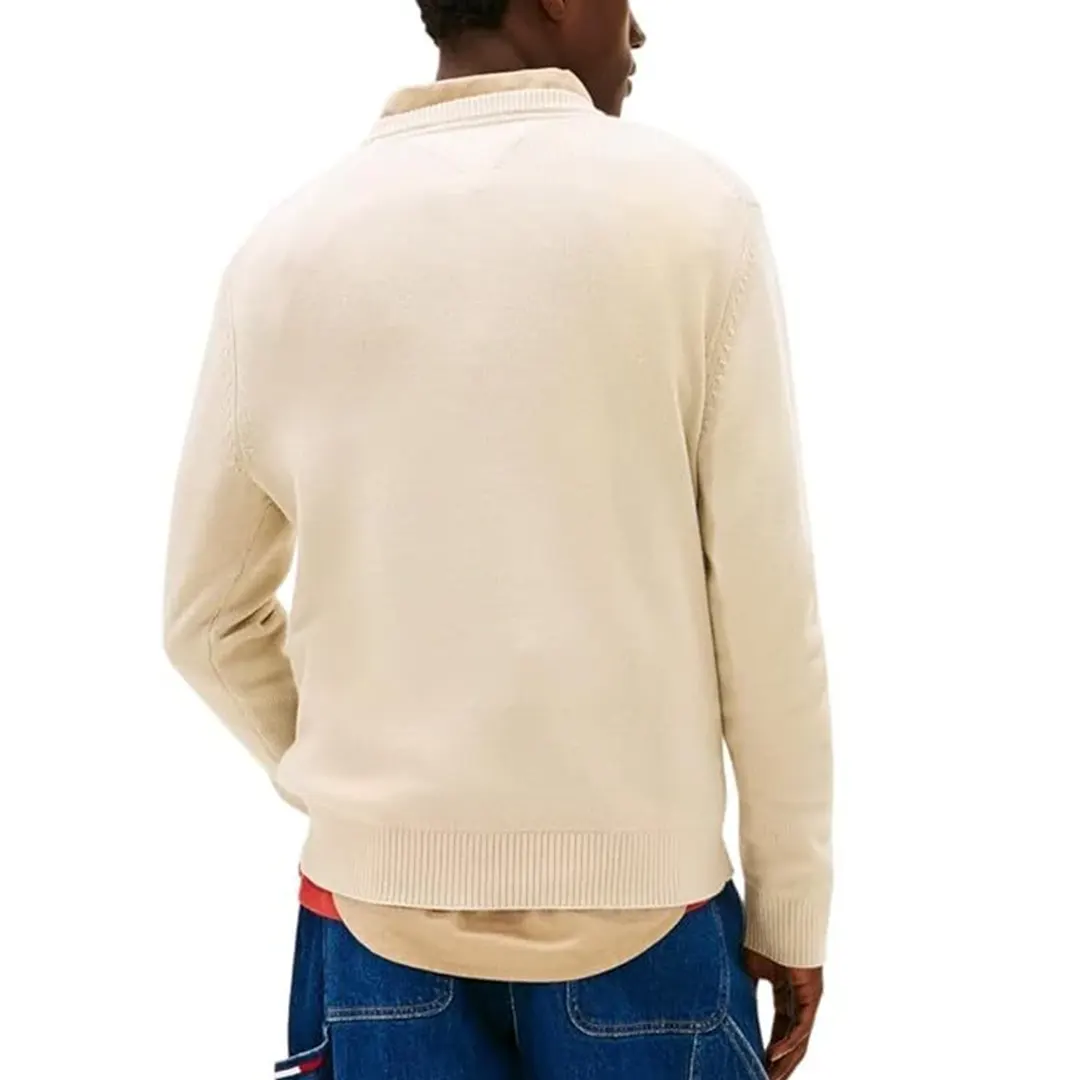 Maglione In Cotone - Sabbia - S