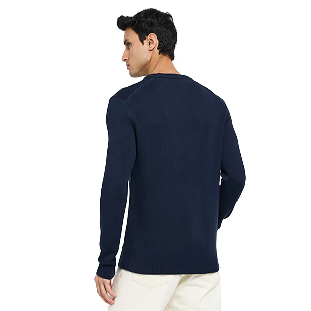 Maglione In Cotone - Navy Scuro - S