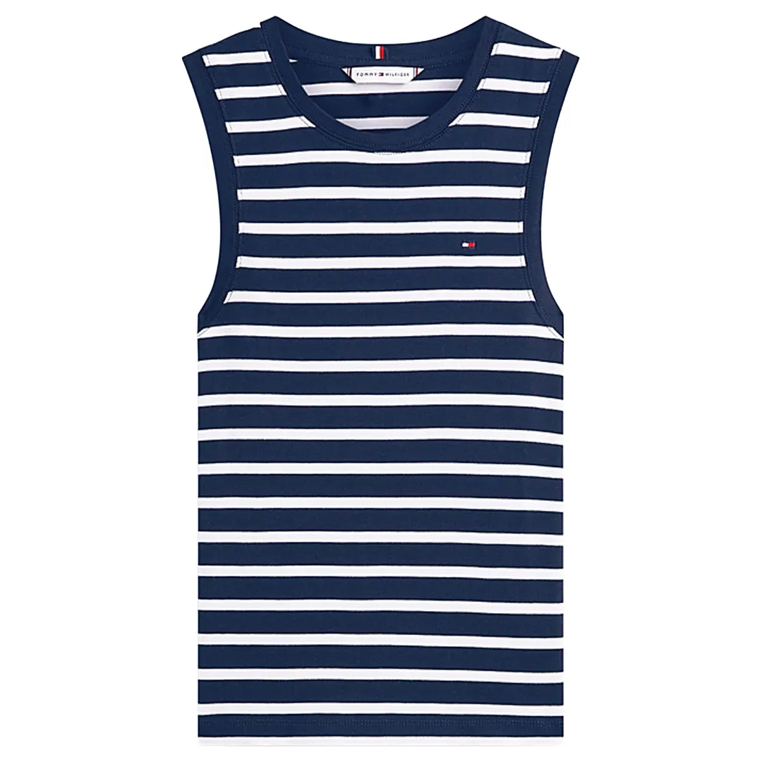 Canotta Donna - Navy Bianco - XS