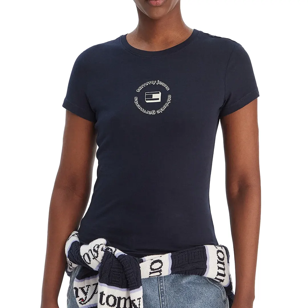 T-Shirt Donna - Navy - XS