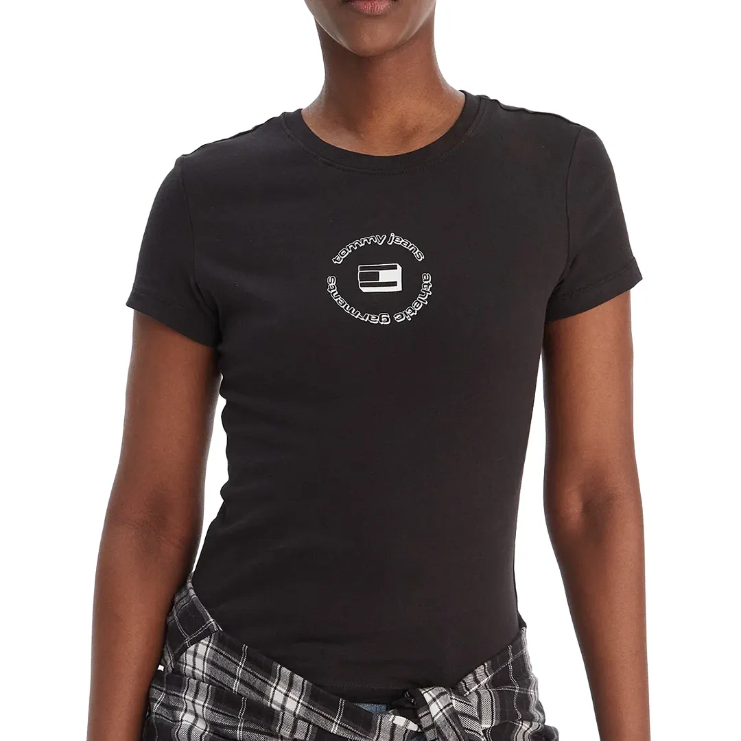 T-Shirt Donna - Nero - XS