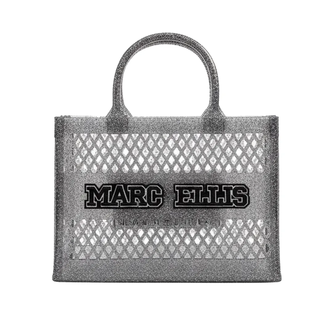 Borsa - Nero Glitter Argento