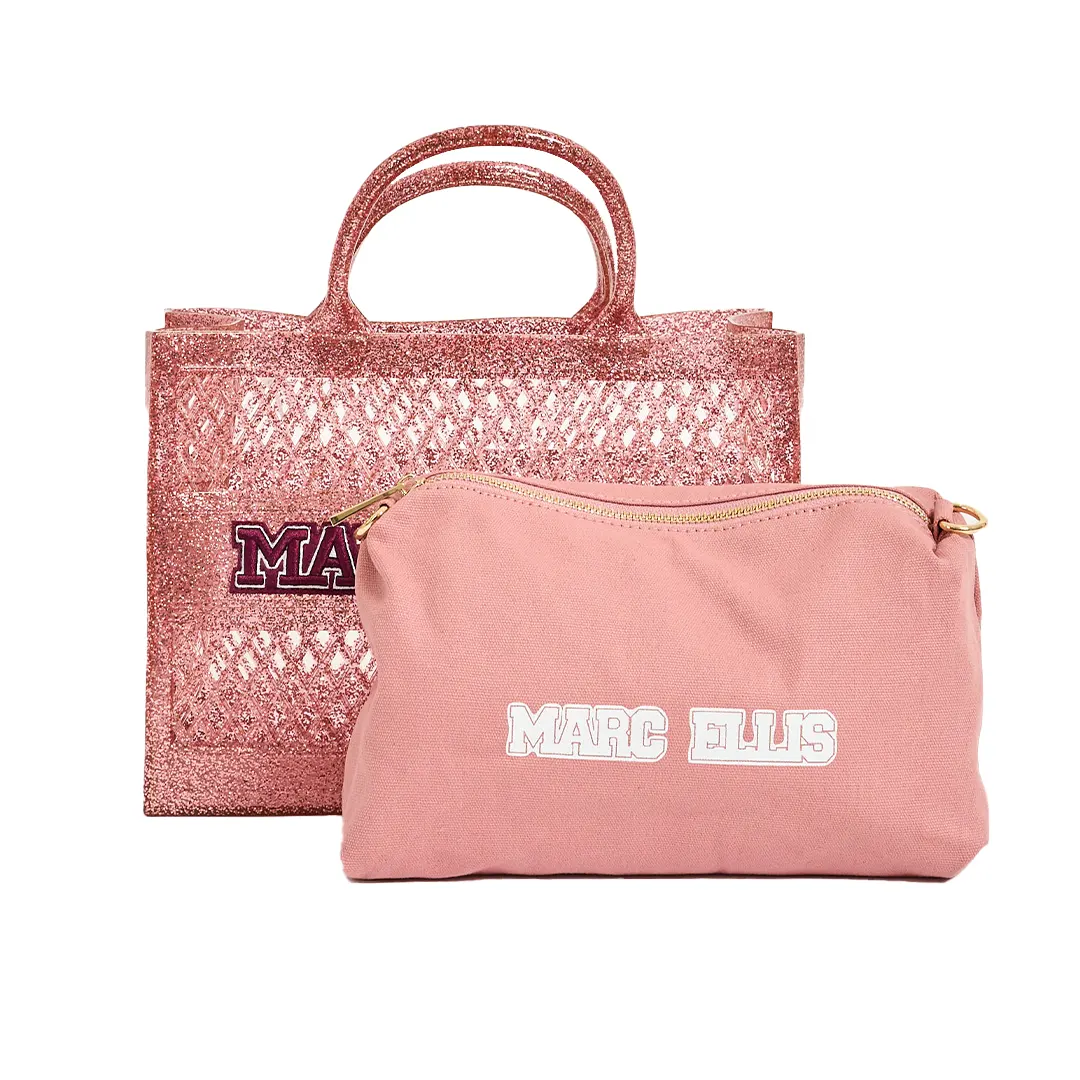 Borsa - Nude Glitter Gold