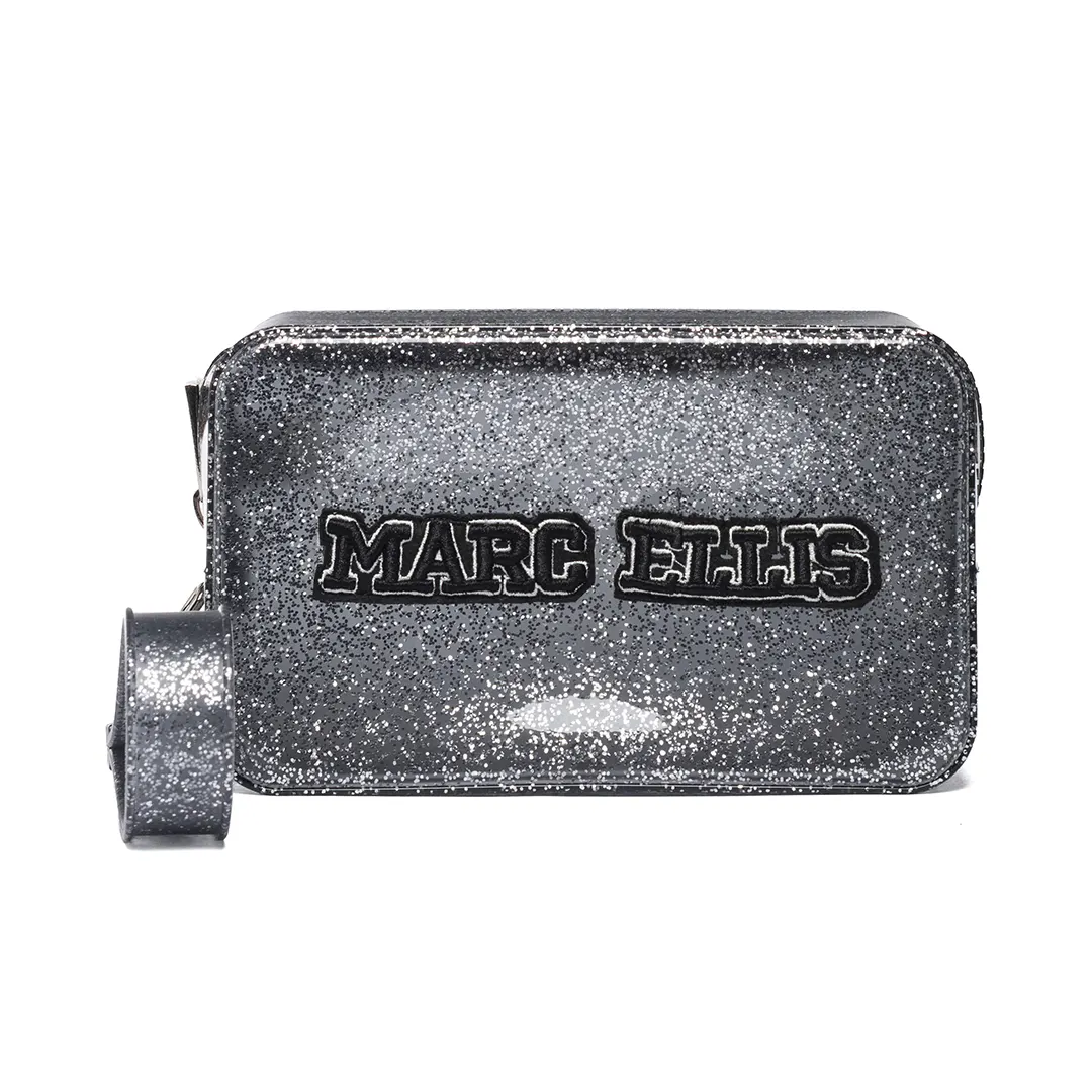 Borsa - Nero Glitter Argento