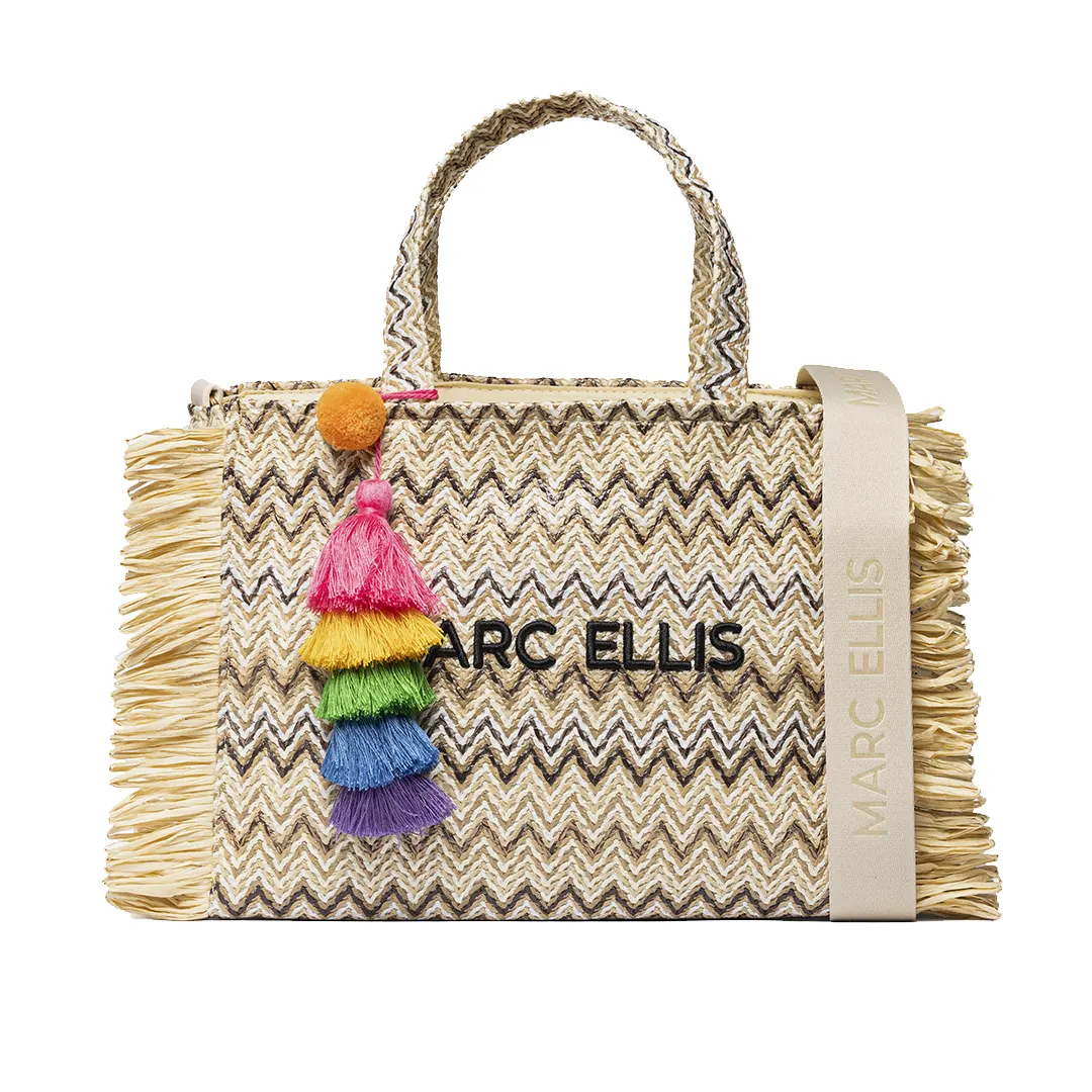 Borsa A Mano - Multicolor Natural