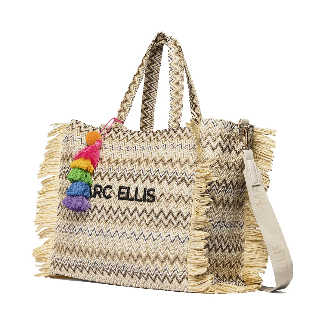 Borsa A Mano - Multicolor Natural