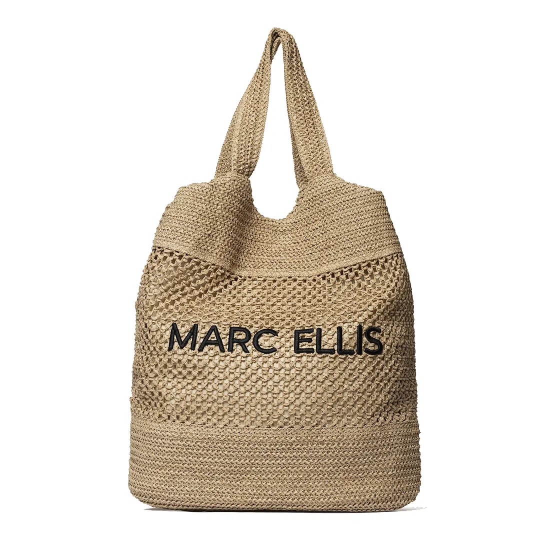 Borsa A Mano Grande - Beige