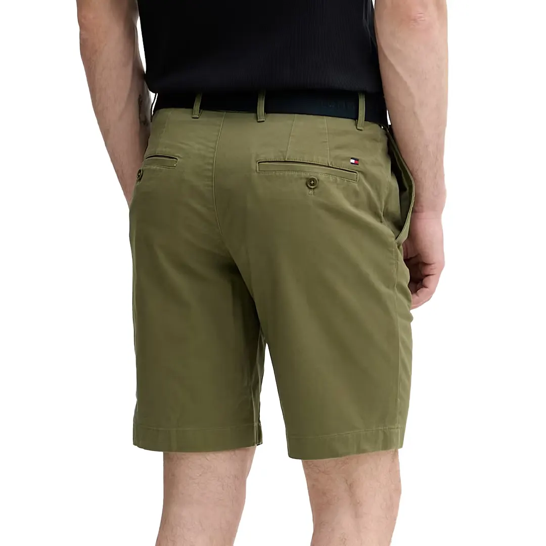Bermuda Con Cintura - Verde Militare - 31/45