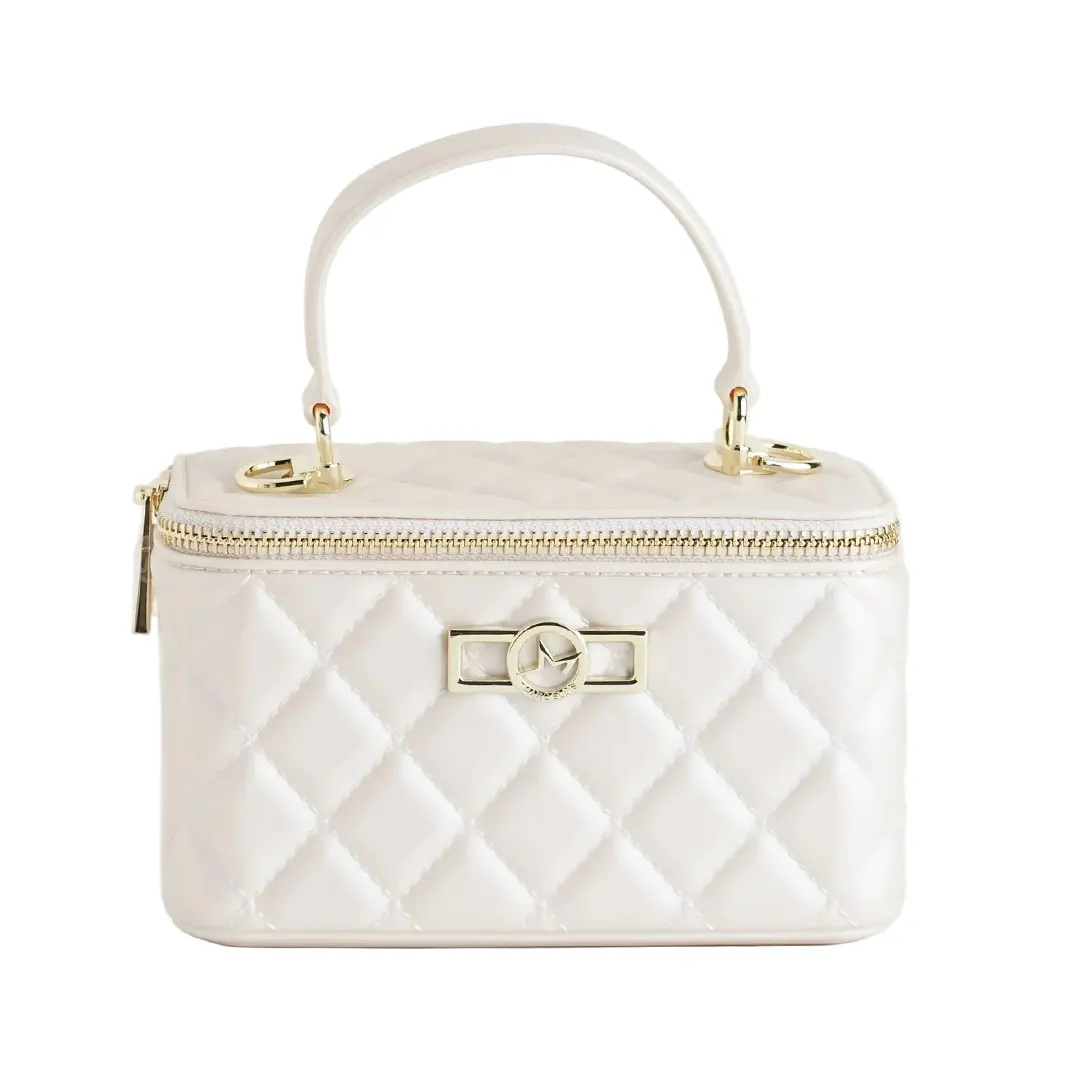 Borsa A Mano Mini - Beige Oro