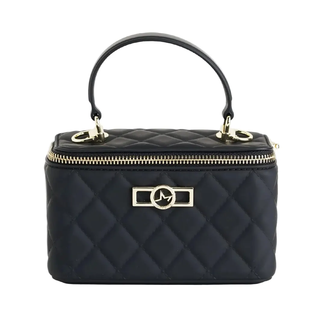 Borsa A Mano Mini - Nero Oro