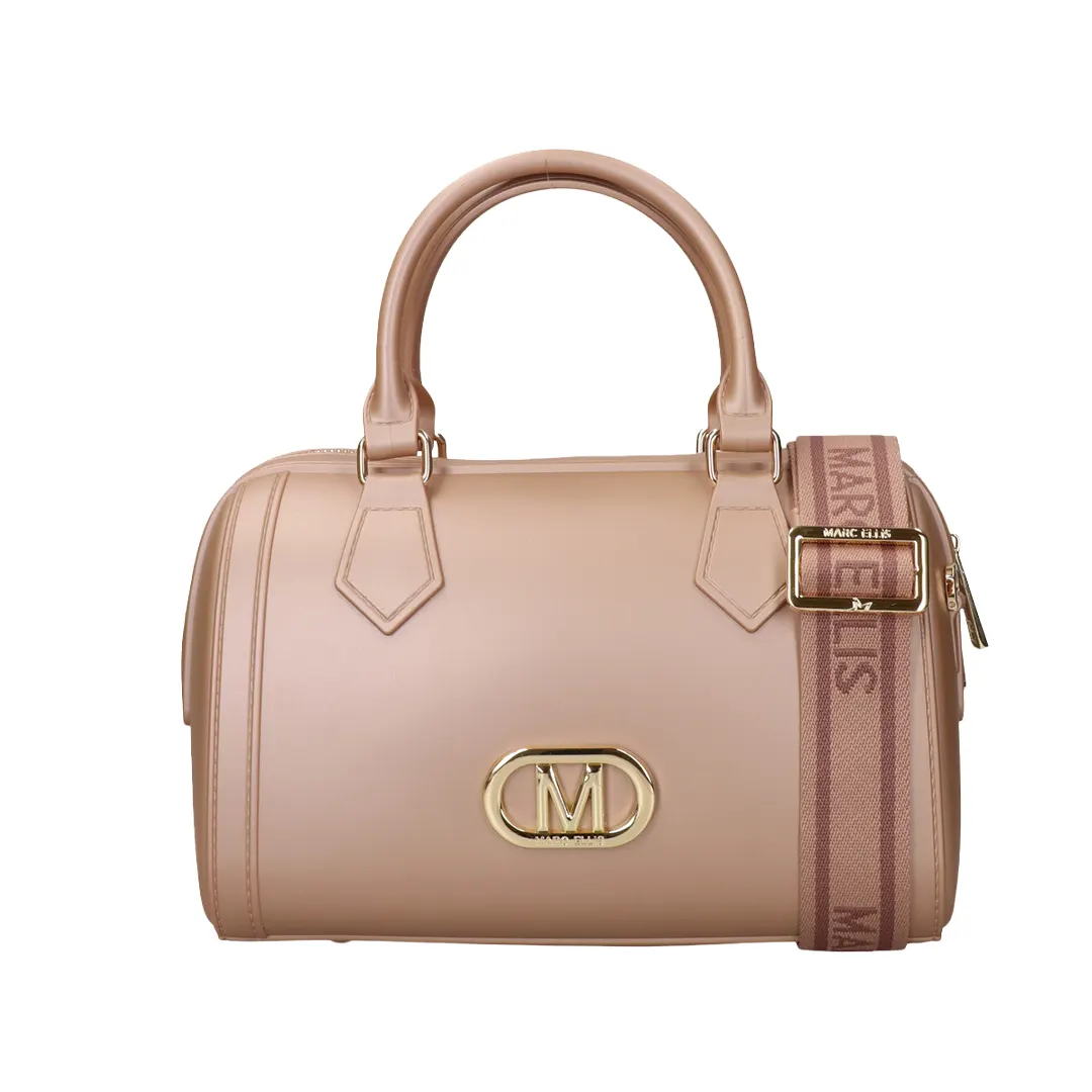 Borsa A Mano - Moka Mousse Gold