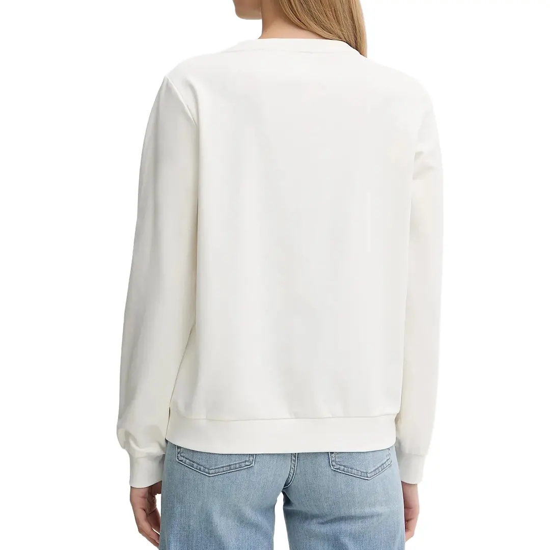 Felpa Leggera Donna - Bianco - XS