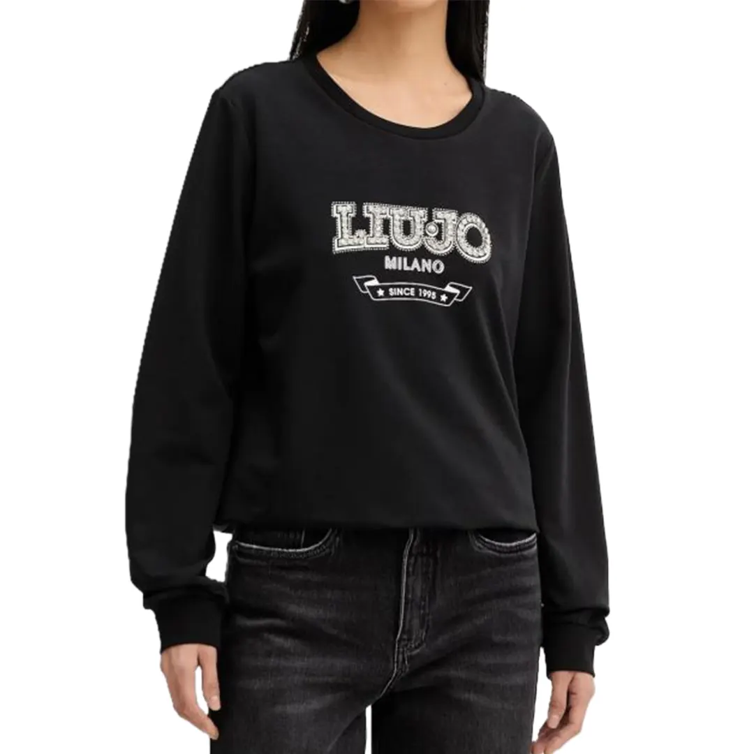 Felpa Leggera Donna - Nero - XS