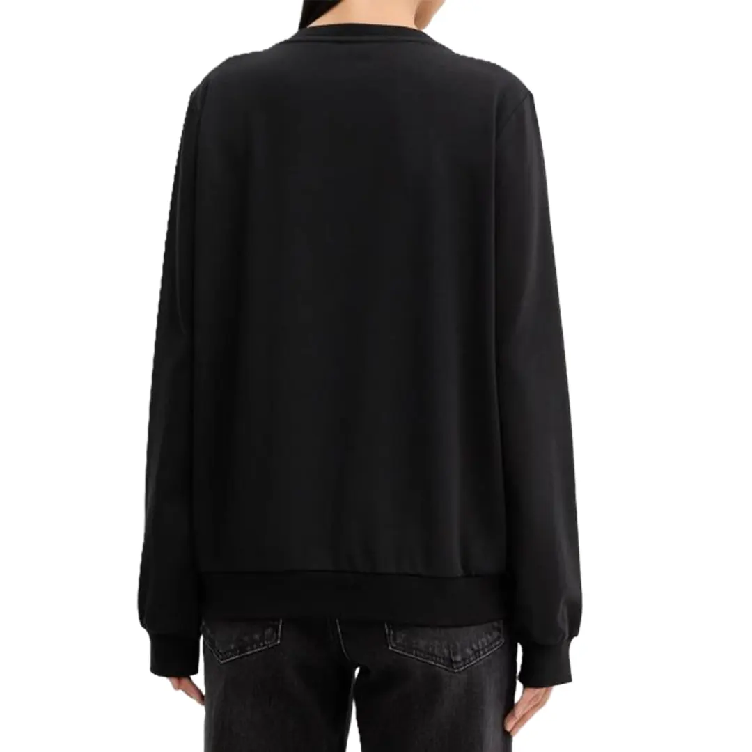 Felpa Leggera Donna - Nero - XS