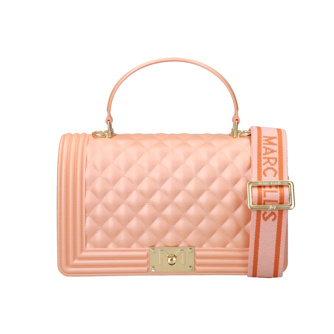 Borsa Tracolla - Coral Matt Gold