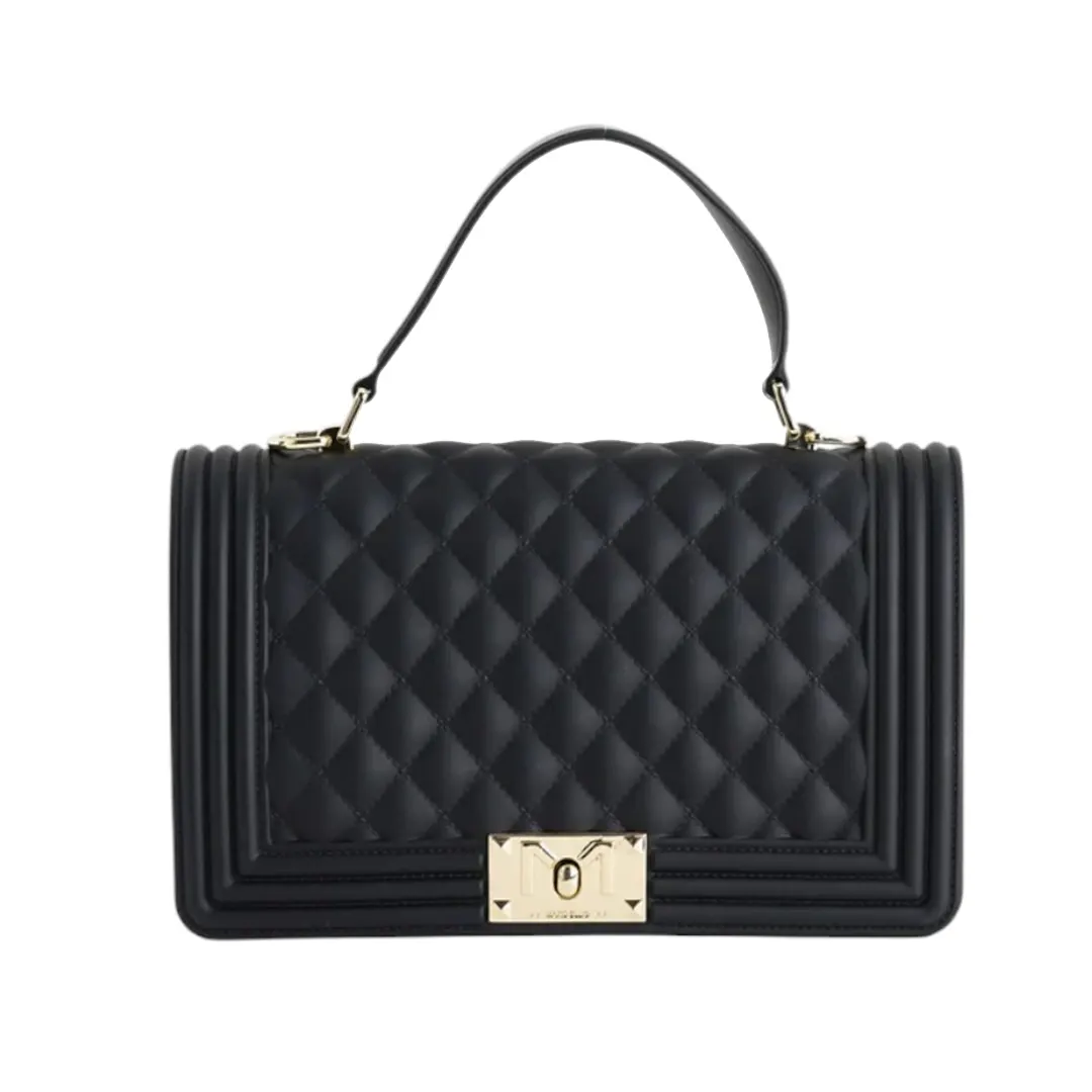 Borsa Tracolla - Nero Light Gold