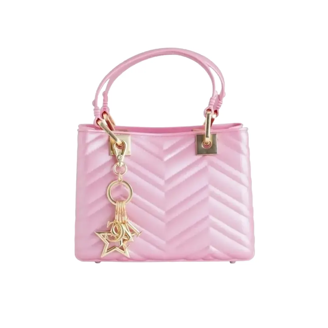 Borsa Piccola - Cashmere Rose Matt Gold
