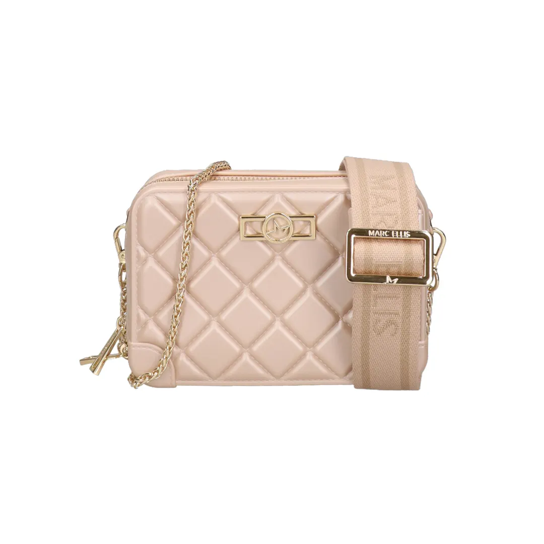 Borsa Tracolla Piccola - Light Tan Gold