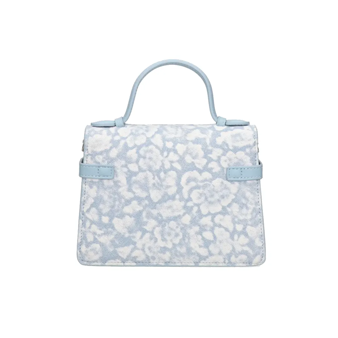 Borsa A Mano Piccola - Angel Blue Acciaio
